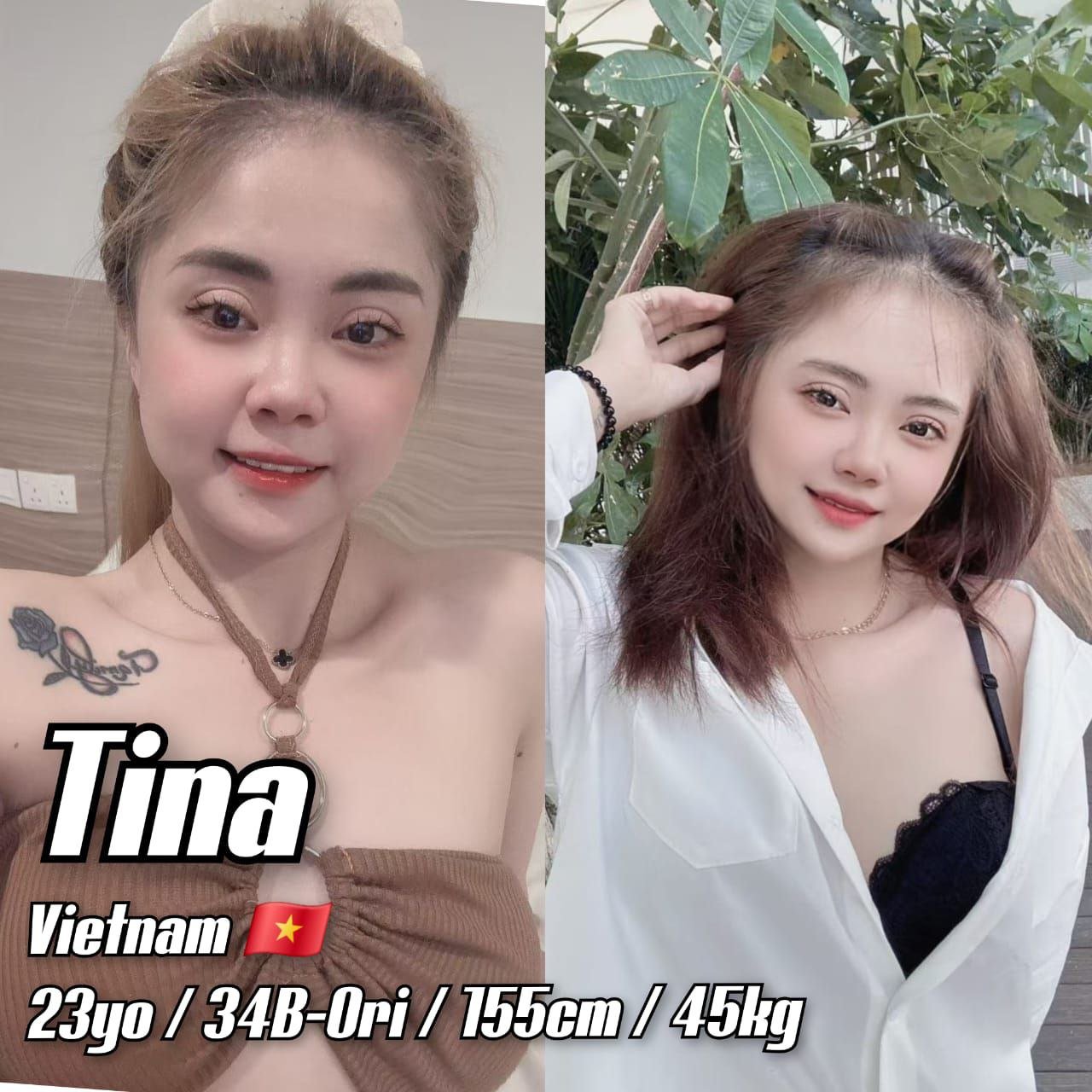 Tina JB Escort Call Girl