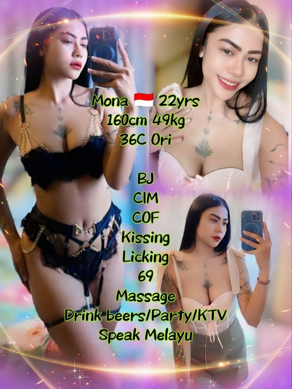 Mona JB Escort Call Girl