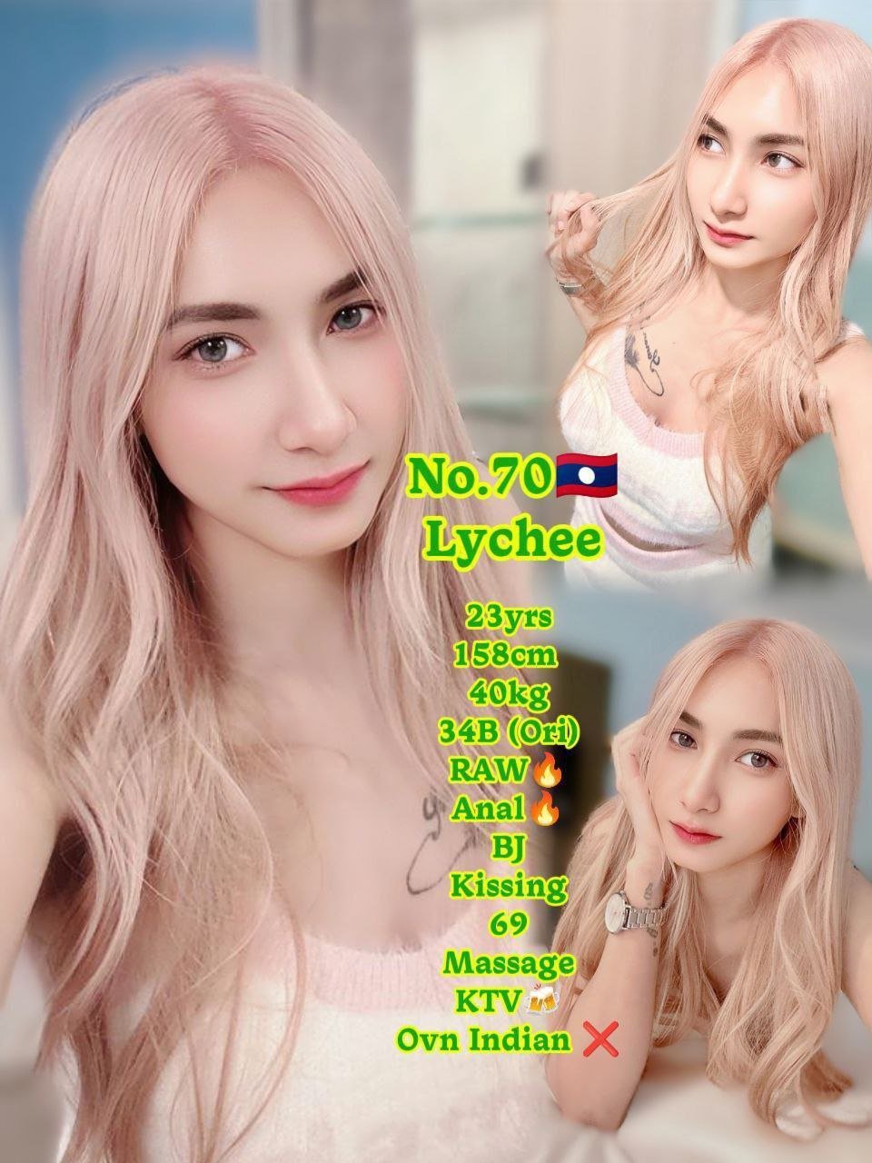 Lychee JB Escort Call Girl