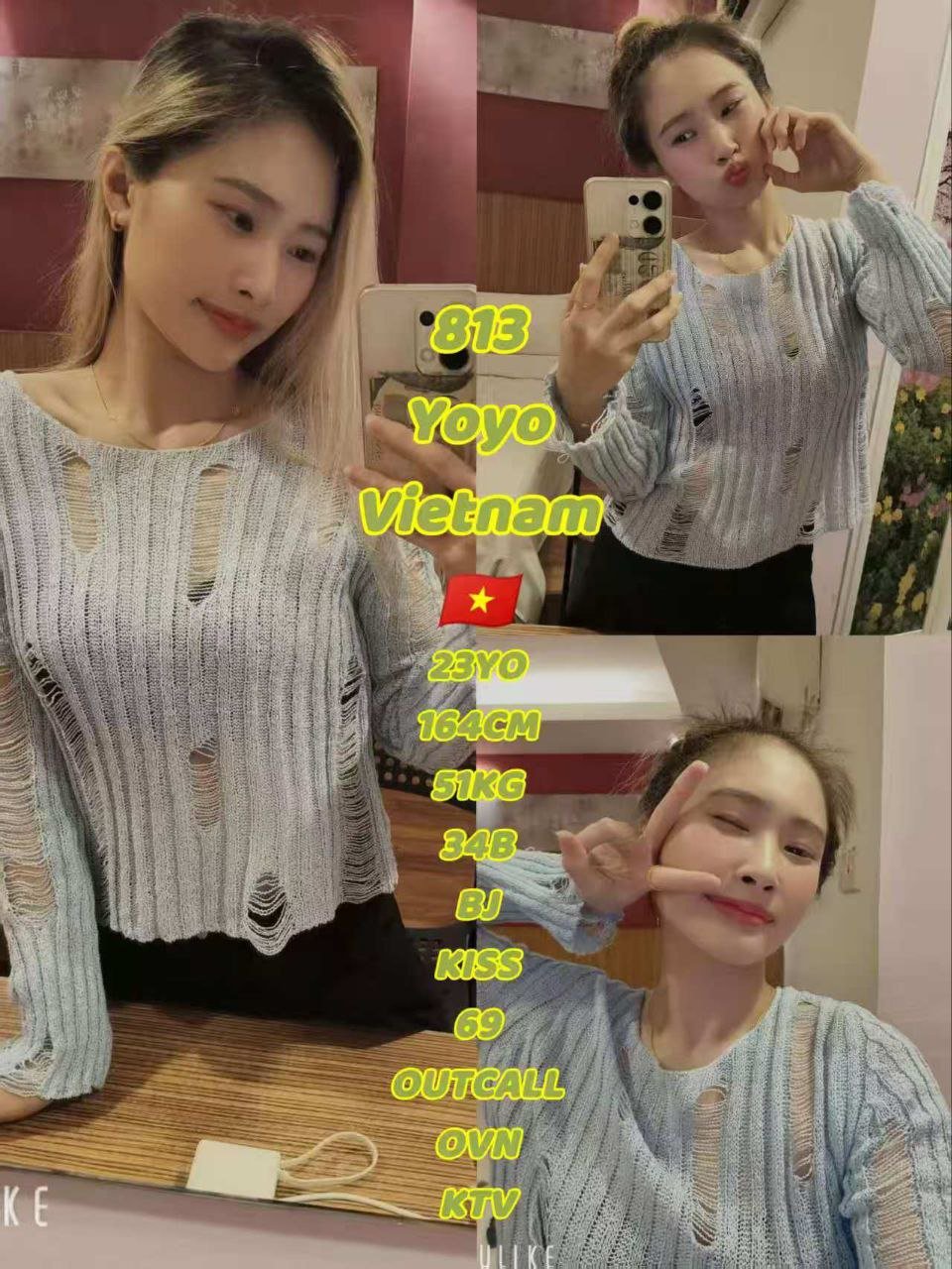 813 - YoYo JB Escort Girl Call