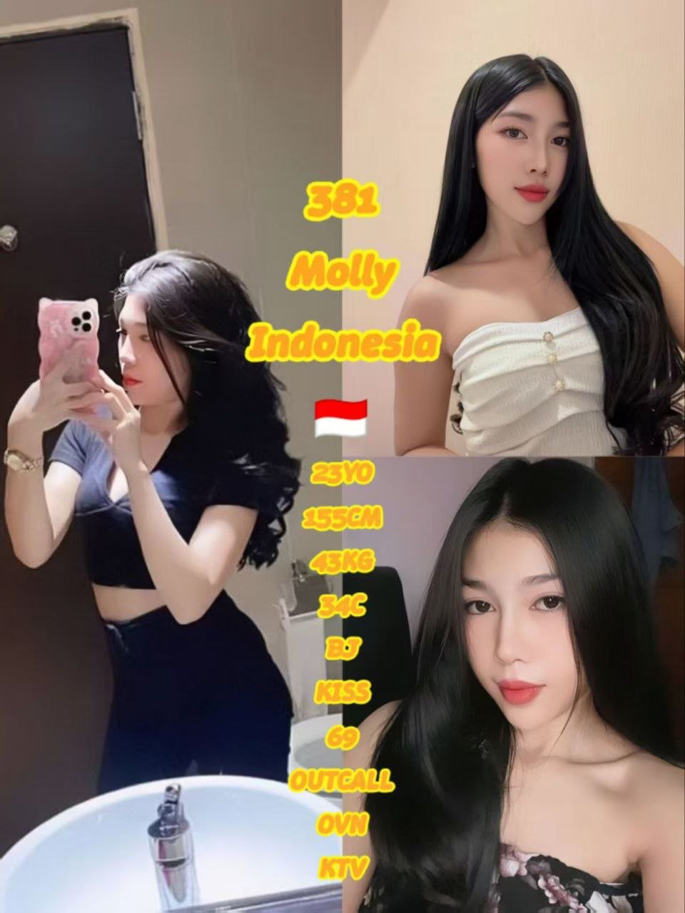 381 - Molly JB Escort Girl Call