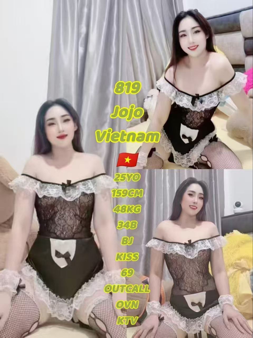 819- JoJo JB Escort Girl Cal