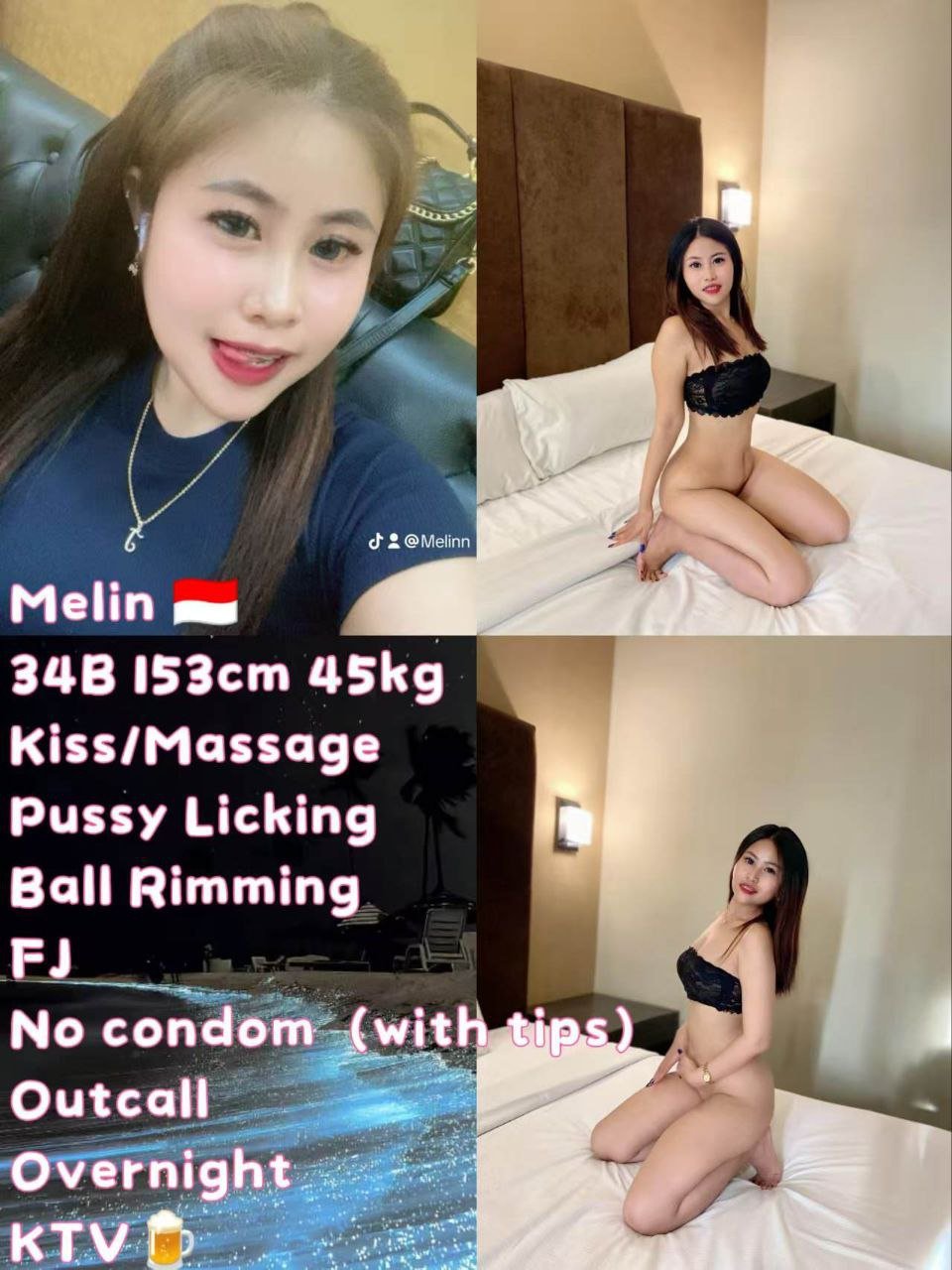 Melin JB Escort Girl Call