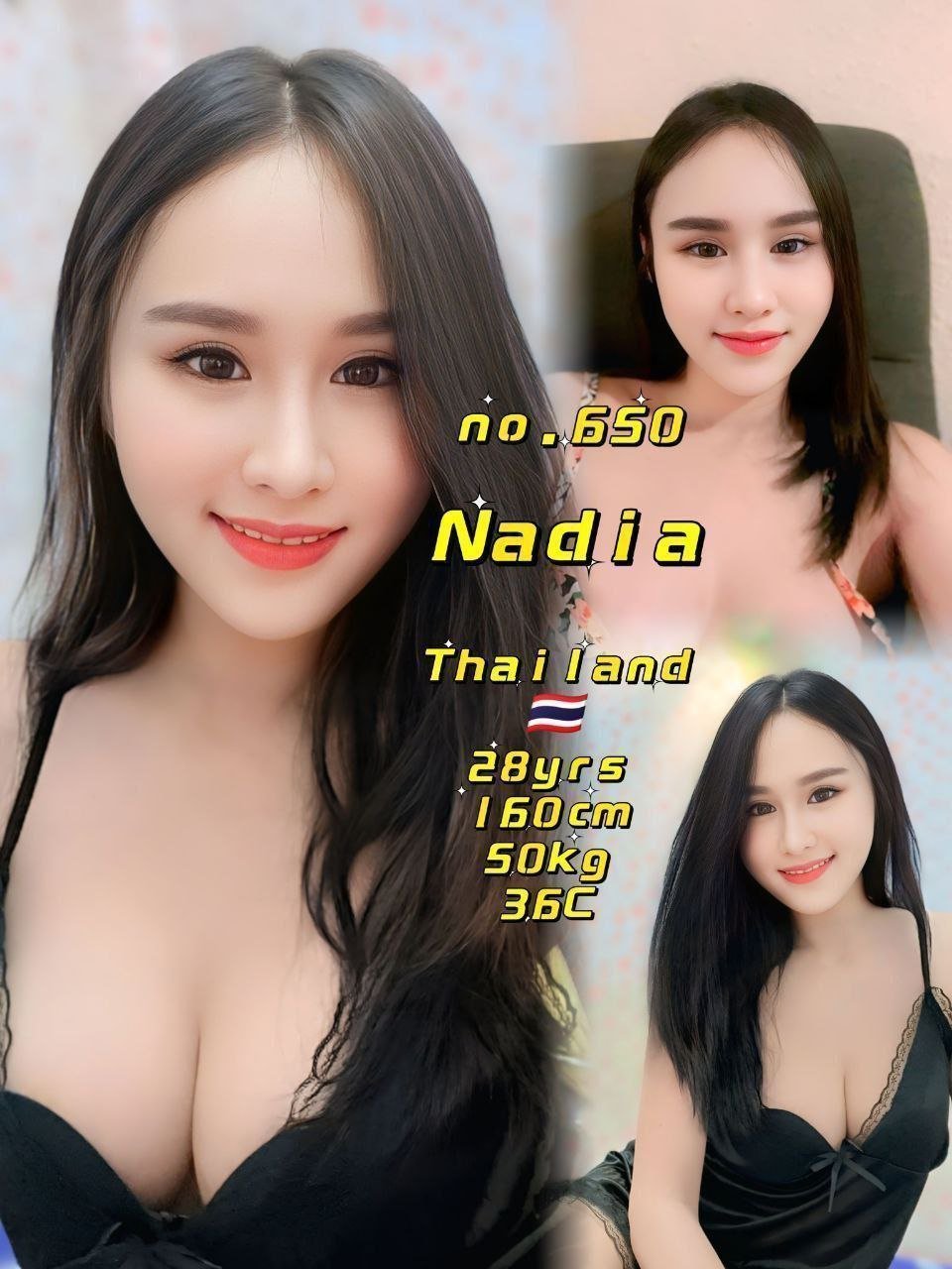 650 - Nadia JB Escort Girl Call